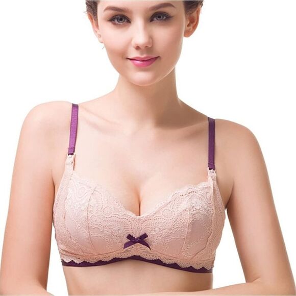 LOLOFLY Maternity Lace Nursing Bra NWT - Multiple Sizes Available!! - Picture 1 of 11